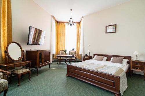 1 double bed