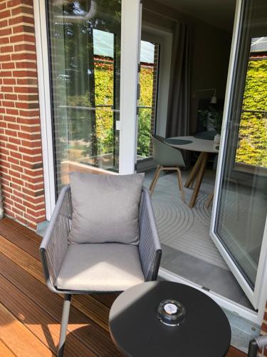 Balcony/terrace, Gastehaus Muhl in Fehmarn