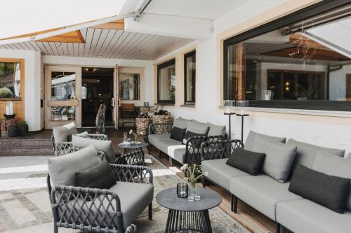 A szálláshely kívülről, Hotel Apartments Alpenrose in Au