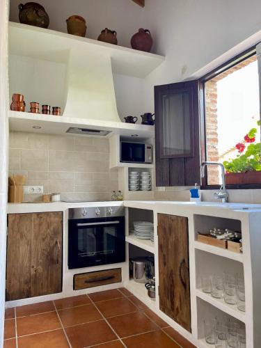 廚房, Casa rural La Portilla in 阿羅切