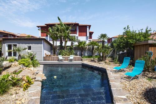 Wonderful vacation house with pool and jacuzzi - Ondres - Welkeys