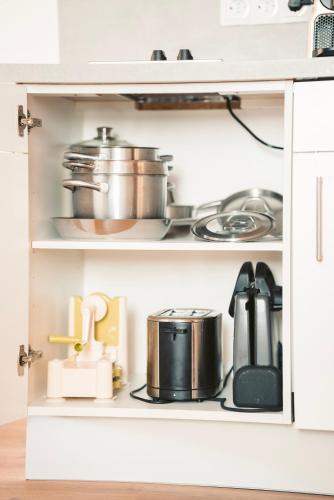 кухня, Apartment Hainfeld in Michelbach