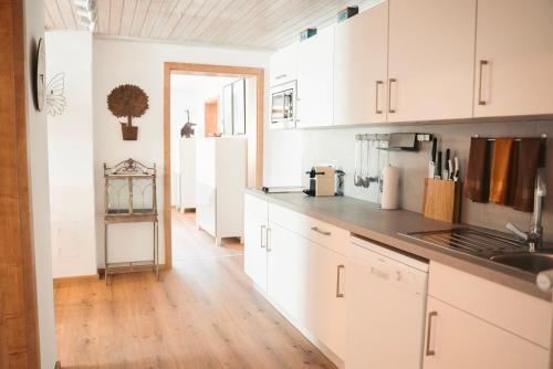 кухня, Apartment Hainfeld in Michelbach