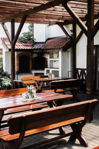 Restaurant, Hotel Farma in Pelhrimov