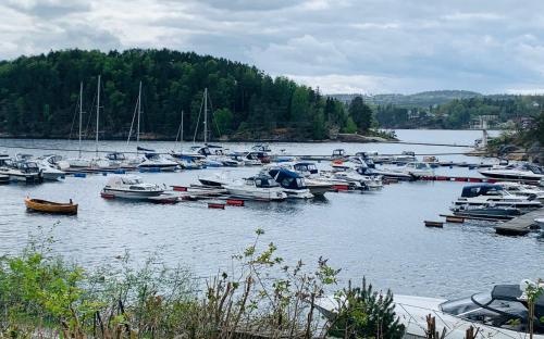 B&B Porsgrunn - Renovated sea facing cottage on the Eidanger fjord - Bed and Breakfast Porsgrunn