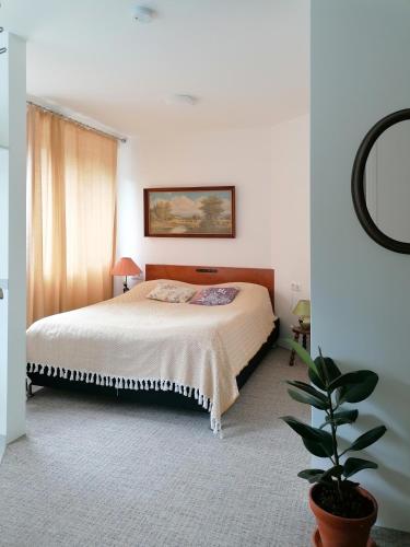 1 double bed