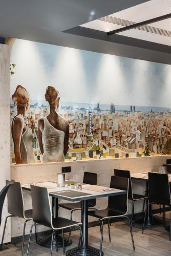 Restaurant, Hotel Travessera in Gràcia