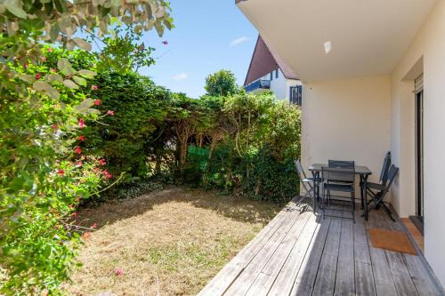 Beautiful apartment with a terrace and a yard - Cabourg - Welkeys