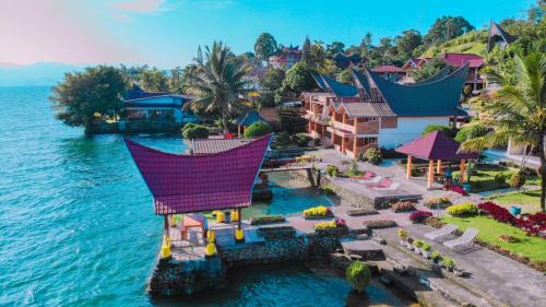 Afficher, Lekjon Cottage in Samosir