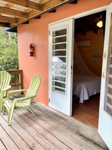 Erkély/terasz, Esperanza Inn Guesthouse in Vieques Sziget