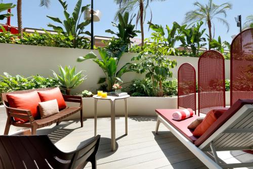 Chambre Lits Jumeaux de Luxe avec Terrasse