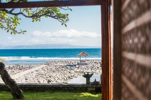 沙灘, 迪達薩休閒海灘度假酒店 (Relax Beach Resort Candidasa) in 坎迪達薩