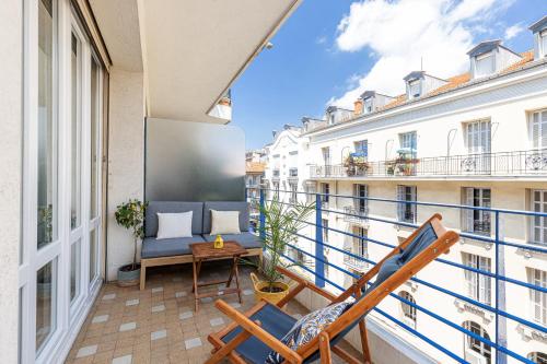Quiet 1 Bdr Downtown Terrace AC & Parking, Nizza (Foto 3)