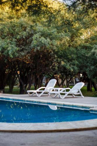 Swimming pool, Estancia Rio de Arena in Tafi Del Valle