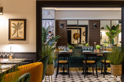 Restaurant, Centr'Hotel in Saint Martin