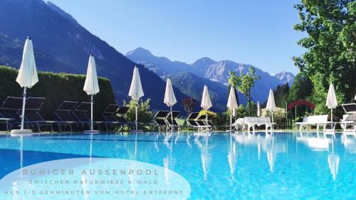 泳池, Hotel Angerwirt COSY HOLIDAY HOME in 克雷納爾