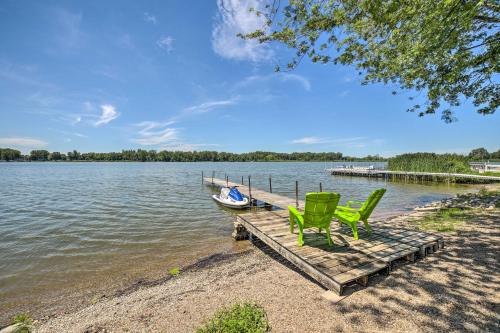 . Rome City Waterfront Oasis with Beach and Dock!