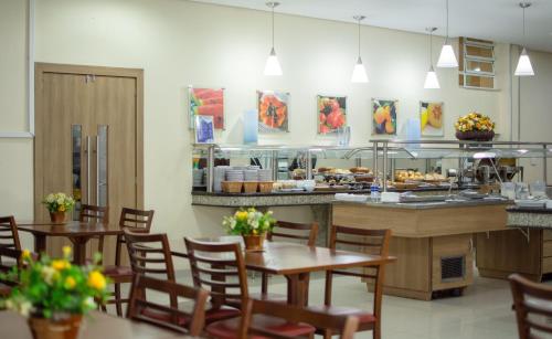 ห้องอาหาร, Hotel Dan Inn Express Foz do Iguacu By Nacional Inn in ชาร์ดิง บัววิสตา