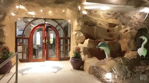 Entrance, Dolphin Continental Hotel in El Quseir
