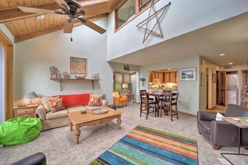 All-Season Base! Unit w/ Balcony in Beech Mountain