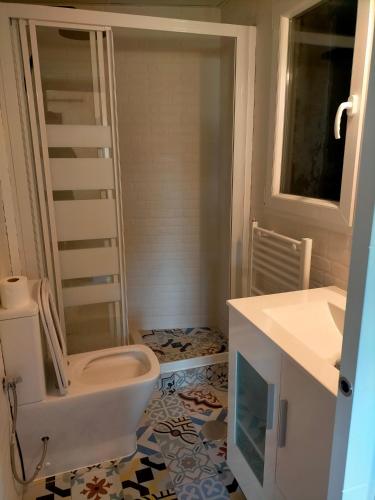 Badeværelse, Apartamento rural in Miraflores De La Sierra