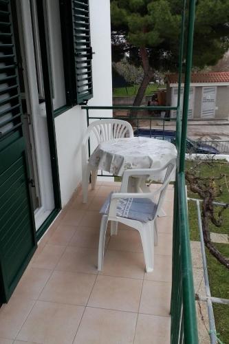 Erkély/terasz, Apartments by the sea Drvenik Donja vala, Makarska - 11553 in Drvenik