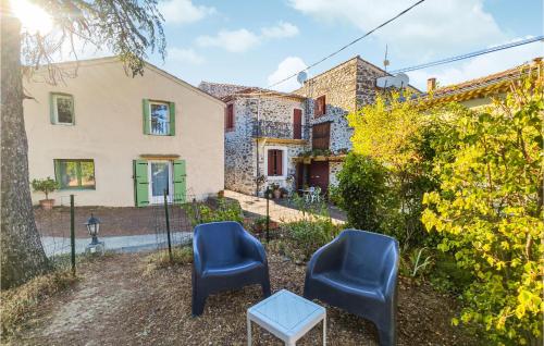 Beautiful home in Berlou with WiFi and 2 Bedrooms