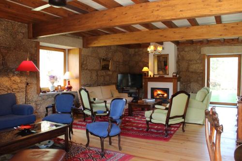 Közös társalgó / TV, Quinta de Seves in Covilha