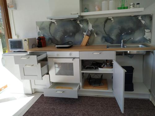 Konyha, Relax y naturaleza en Bourg-Madame/Puigcerdà. (Relax y naturaleza en Bourg-Madame/Puigcerda.) in Bourg-Madame