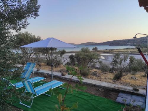 Dārzs, ''Koukmos beach'' Greenspace Living - Private sandy beach in Parakila
