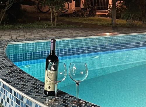 Úszómedence, 3 Bedroom Apartment with pool in Celuga