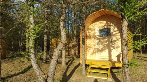 Glamping Pod im Wald