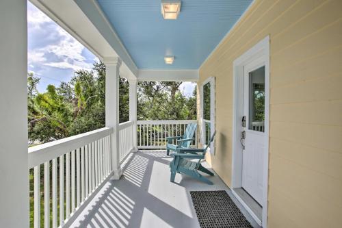 Modern Waveland Home with Deck, Walk to Beach! in Waveland, USA