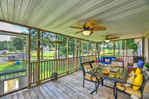 Beautiful Lakefront Retreat with Dock and Grill!