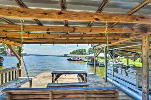 Beautiful Lakefront Retreat with Dock and Grill!