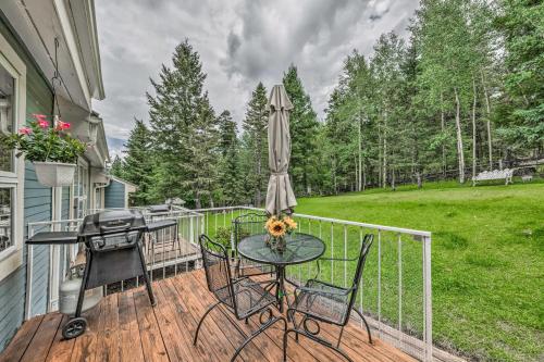 Cloudcroft Condo with Fireplace and Forest Views! - Apartment - Cloudcroft