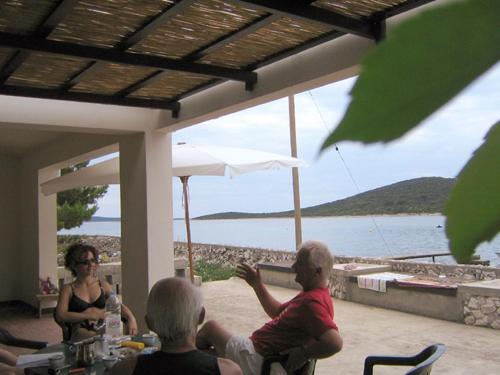 Balkons/terase, Seaside holiday house Ist - 14366 in Ist