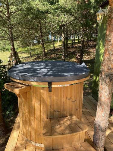 ALANTOS ŽIRGAI Holiday Villas sauna or hottube additional price