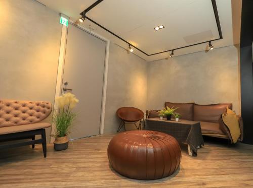 Bar/lounge, Taichung Easylazy Inn in North District