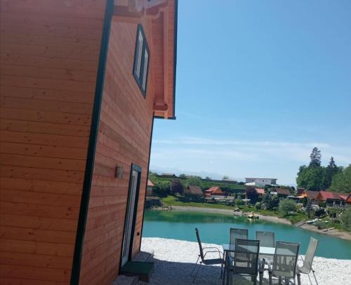 Balkons/terase, Ferienhaus Ranzer in Spielberg