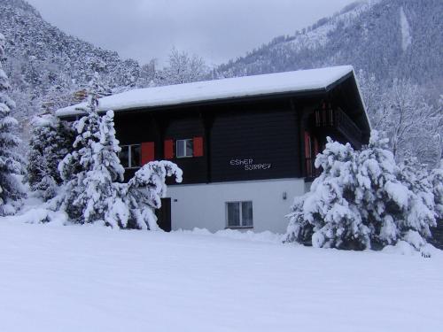  Chalet Esher Surrey, Pension in Ried-Brig