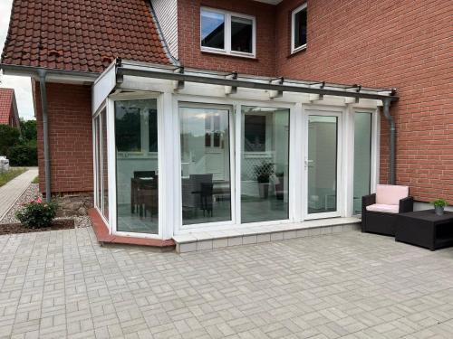 Familienfreundliche Ferienwohnung mit Wintergarten in Perlin