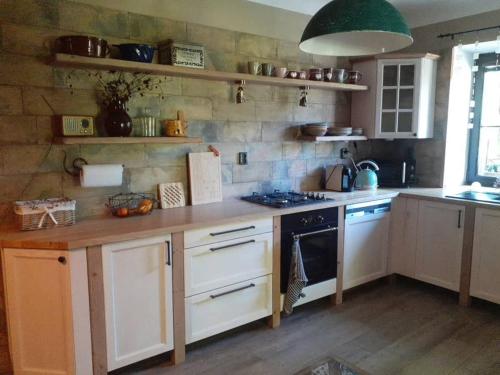 кухня, Apartmán v Podzámčí (Apartman v Podzamci) in Йиндржихув Храдец