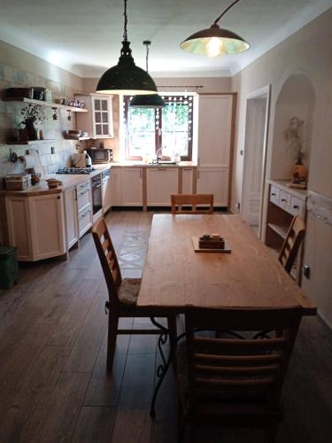 кухня, Apartmán v Podzámčí (Apartman v Podzamci) in Йиндржихув Храдец