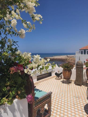Balcony/terrace, The Jewel of the Northern Moroccan Atlantic in Asilah in Asilah
