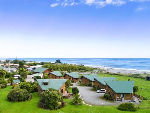 Hotellet från utsidan, Shining Star Beachfront Accommodation in Hokitika