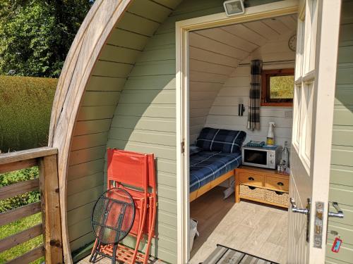 Balkons/terase, Craskie Glamping Pods in Tomich
