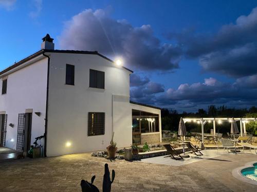 Viesnīcas āriene, Agriturismo Masseria Saittole in Karpidžnano Salentino