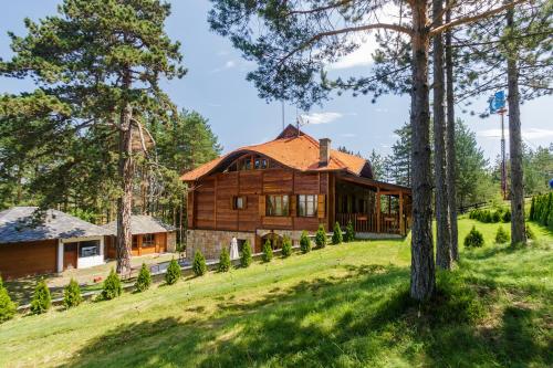Viesnīcas āriene, Mountain Villa Udovicic in Jablanica
