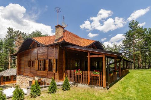 Viesnīcas āriene, Mountain Villa Udovicic in Jablanica
